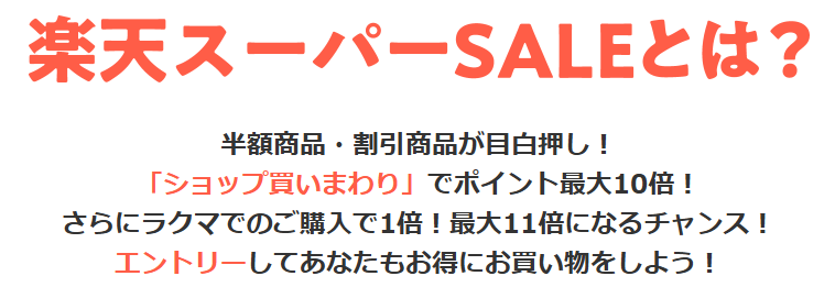 楽天スーパーセール