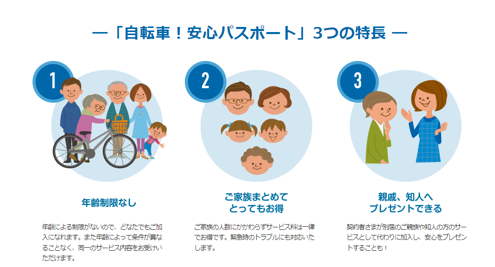 自転車!安心パスポート